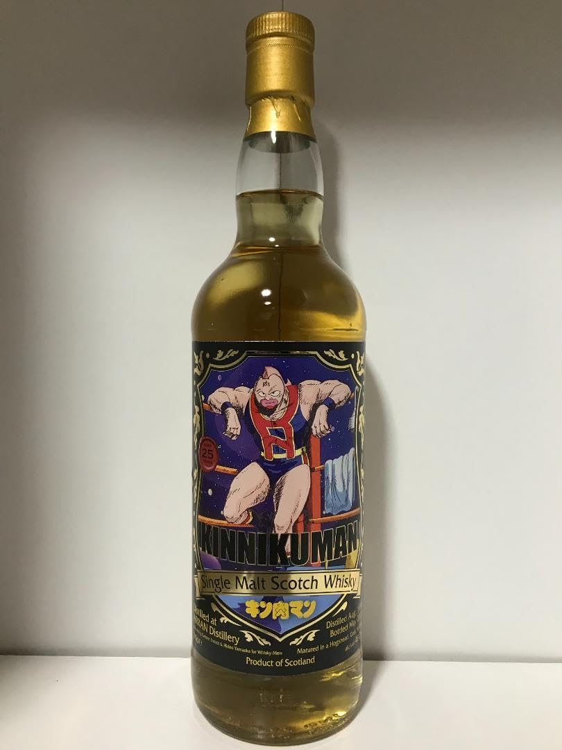 キン肉マンラベル　ウイスキー アニメ放送40周年を祝う『キン肉マン』ラベル・ウイスキーをリリース